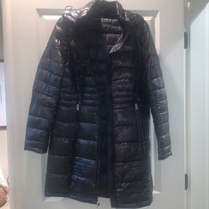 Black Hooded Marc New York size M woman’s coat